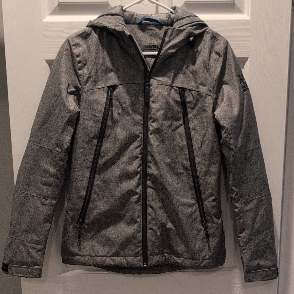 Marmot Gray Performance Jacket with Water-Resistant Finish